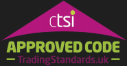 CTSI Approved Code Trading Standards logo